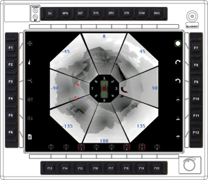 Screen image of DS Situational Awareness USN Force Protection