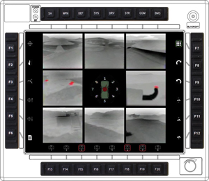 Screen image of DS Situational Awareness USN Force Protection