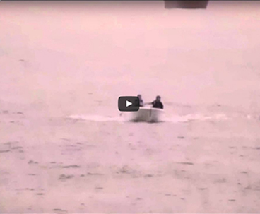 image tracking a jet-ski using IR Video